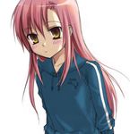  brown_eyes chany hayate_no_gotoku! katsura_hinagiku long_hair lowres pink_hair solo 