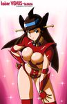  breasts cleavage cosplay hand_on_hip jilpoong17 large_breasts leaning_forward mazinger_z mazinkaiser mecha mecha_musume revealing_clothes smile solo star thighhighs venus_a yumi_sayaka 