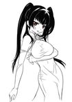  china_dress chinese_clothes dress g-ist greyscale gundam gundam_00 monochrome solo twintails wang_liu_mei 