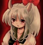  ex-keine horn_ribbon horns kamishirasawa_keine lowres ribbon solo touhou vu_(oyavun) 