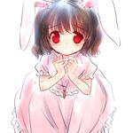  animal_ears bunny_ears inaba_tewi lowres red_eyes short_hair solo torii_sumi touhou 
