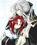  1girl abel_nightroad artist_request cross esther_blanchett glasses gloves lowres trinity_blood 