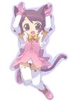  animal_ears cat_ears elbow_gloves gloves kanzaki_hiro original solo tail thighhighs 