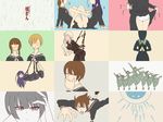  character_request dancing egg faceless fukuzawa_yumi hand_on_own_chin hasekura_rei hitotoshite_jiku_ga_bureteiru katsura_(marimite) looking_at_viewer maria-sama_ga_miteru multiple_girls ogasawara_sachiko one_eye_closed panties parody running sayonara_zetsubou_sensei school_uniform shibari shimazu_yoshino skirt skirt_lift stamp toshifumi toudou_shimako translated tribadism underwear white_panties yuri 