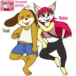  canid canine canis chris_1_(nishi) clothing domestic_cat domestic_dog felid feline felis group mammal nishi robin_(nishi) toad_(nishi) 