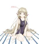  chii chobits long_hair mizugi swimsuit 