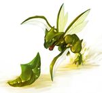  bad_id bad_pixiv_id battle gen_1_pokemon halomiya metapod no_humans pokemon pokemon_(creature) scyther 