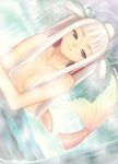  blush highres houmei long_hair mermaid monster_girl sega shining_(series) shining_tears shining_tears_x_wind shining_wind taka_tony tanaka_takayuki tony_taka topless water 