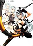  alice_(queen's_gate) alice_(queens_gate) breasts cleavage dagger gate_keeper_alice gun highres queen&#039;s_blade queen's_blade queen's_gate red_eyes weapon whip 