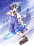  bow cirno solo sword toshihiro touhou weapon 