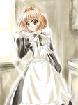  apron dress frills kaho_(sister_princess) maid masakichi_(crossroad) sister_princess solo 