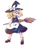  bad_id bad_pixiv_id blonde_hair broom hat kirisame_marisa shati solo touhou witch_hat 