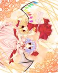  flandre_scarlet hat multiple_girls ponytail remilia_scarlet siblings sisters suzushiro_kurumi touhou wings 