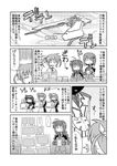  braid comic farin greyscale lyrical_nanoha mahou_shoujo_lyrical_nanoha mahou_shoujo_lyrical_nanoha_a's maid mask military military_uniform monochrome multiple_girls nekotoufu noel_k_ehrlichkeit school_uniform seishou_elementary_school_uniform takamachi_nanoha translation_request tsab_ground_military_uniform tsukimura_suzuka twin_braids twintails uniform vita yagami_hayate 