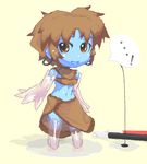  artist_request blue_skin chibi copyright_request ice lowres oekaki solo 