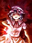  hat looking_at_viewer remilia_scarlet shippori solo touhou wings 