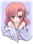  blush frapowa hayate_no_gotoku! katsura_hinagiku long_hair pink_hair solo yellow_eyes 