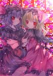  dress flandre_scarlet hat kasuga_sunao multiple_girls remilia_scarlet siblings sisters touhou wings 