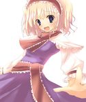  alice_margatroid blonde_hair blue_eyes blush rikudou_inuhiko solo touhou 