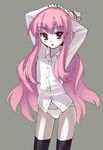  bangs long_hair louise_francoise_le_blanc_de_la_valliere oryou pink_hair solo thighhighs zero_no_tsukaima 