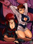  cleavage cosplay king_of_fighters shermie snk very_short_hair vice 