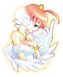  ahiru ahoge artist_request princess_tutu princess_tutu_(character) solo tutu wings 