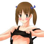  breasts fukuzawa_yumi lowres maria-sama_ga_miteru medium_breasts solo toshifumi underboob 