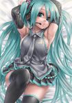  aqua_eyes aqua_hair hatsune_miku long_hair teal_eyes teal_hair vocaloid 