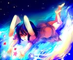  animal_ears bad_id bad_pixiv_id barefoot bunny_ears inaba_tewi solo toriko_(hatoriko) touhou 