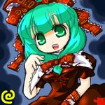  bangs front_ponytail kagiyama_hina lowres nekoyu oekaki solo touhou 