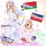  belarus hetalia_axis_powers liechtenstein tagme wedding_dress 
