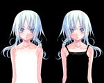 blue_eyes blue_hair camisole copyright_request long_hair sakuya_tsuitachi twintails 