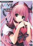  absurdres copyright_request heart highres jewelry lace pink_hair ribbon ring solo suzuhira_hiro 