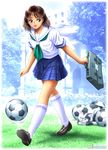  artist_request ball cat copyright_request playing_sports school_uniform soccer soccer_ball solo sport telstar 