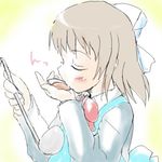  amatsuka_hotaru baby_princess cooking kojima_tsuma ladle lowres sipping solo 