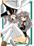  animal_ears cat_ears lieze_aria lieze_lotte lyrical_nanoha mahou_shoujo_lyrical_nanoha mahou_shoujo_lyrical_nanoha_a's minazoi_kuina multiple_girls siblings sisters tail thighhighs twins 