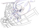  bag cape fumika hat kurosho perspective satchel shako_cap shigofumi sketch solo 