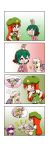  +++ +_+ /\/\/\ 4koma 5girls :d =_= ^_^ absurdres animal_ears bangs basket blonde_hair blunt_bangs bowing braid capelet chibi chinese_clothes closed_eyes comic cosplay crescent crescent_hair_ornament demon_wings double_take dress eyebrows_visible_through_hair eyes_closed fairy_wings fangs flandre_scarlet flat_cap flying flying_sweatdrops green_hair green_skirt green_vest hair_ornament hand_on_own_chin hands_on_own_chest hat head_wings head_wreath highres holding_person hong_meiling kasodani_kyouko koakuma lily_white lily_white_(cosplay) long_hair long_sleeves mob_cap multiple_girls o_o on_head open_mouth patchouli_knowledge person_on_head petals pink_dress puffy_short_sleeves puffy_sleeves purple_hair rakugaki-biyori rapeseed_blossoms red_hair short_sleeves sidelocks silent_comic skirt smile solid_oval_eyes sparkle speech_bubble spoken_person tears thumbs_up touhou twin_braids v_arms very_long_hair vest wings 