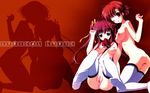  2girls lyrical_lyric multiple_girls nude pussy wallpaper 