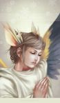  angel animal_ears banned_artist christmas feathers original solo studioqube wings 