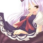  cameltoe kamishirasawa_keine long_hair lowres oekaki pantyhose rikudou_inuhiko solo touhou 