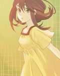  brown_hair copyright_request dress lowres solo umishima_senbon 