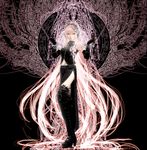  bad_id bad_pixiv_id highres long_hair m-pin megurine_luka pink_hair solo thighhighs very_long_hair vocaloid wire 