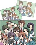  6+girls asahina_mikuru cochi everyone kita_high_school_uniform koizumi_itsuki kyon kyon_no_imouto lowres multiple_boys multiple_girls nagato_yuki oekaki school_uniform serafuku suzumiya_haruhi suzumiya_haruhi_no_yuuutsu taniguchi tsuruya 