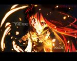  alastor_(shakugan_no_shana) jewelry long_hair non-web_source pendant red_eyes red_hair shakugan_no_shana shana torn_clothes wallpaper 