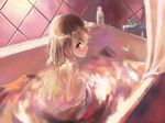  bath brown_hair game_cg haimura_kiyotaka hilde hotel_ergriffen nude rainbow_spectrum red_eyes solo 