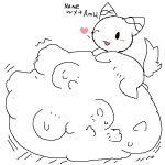 1:1 2010 ambiguous_gender ambiguous_pred amu_(nattya) anthro anthro_pred belly belly_on_ground big_belly biped blush digital_drawing_(artwork) digital_media_(artwork) ears_up english_text face_imprint female_(lore) fluffy fluffy_tail fully_inside fur hand_imprint heart_reaction heart_symbol huge_belly hyper hyper_belly immobile imprint lying mass_vore monotone_background monotone_body monotone_fur multiple_prey name_in_text nattya on_front one_eye_closed open_mouth open_smile resting_on_belly side_view simple_background sketch smile soft_vore solo tail text unseen_prey vore white_background white_body white_fur