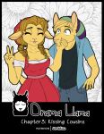 camelid comic cousins_(lore) coverpage daniel_llama dlch3 drama_llama dramallama face_squish female incest_(lore) libby_llama llama male mammal pigtails squish zombikiss