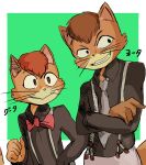 absurd_res anthro brother_(lore) brothers_(lore) cat_brothers_(maple_town) domestic_cat duo felid feline felis hi_res male mammal sibling_(lore)
