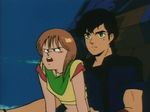  1girl cross_eyed elpeo_puru gundam gundam_zz jpeg_artifacts judau_ashta screencap sexually_suggestive 